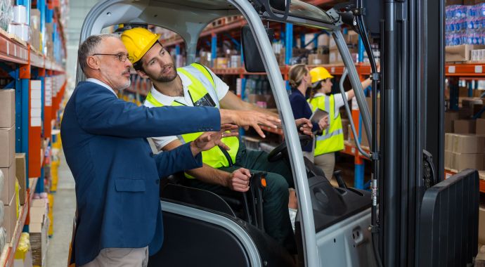 Certificación para operadores de montacarga